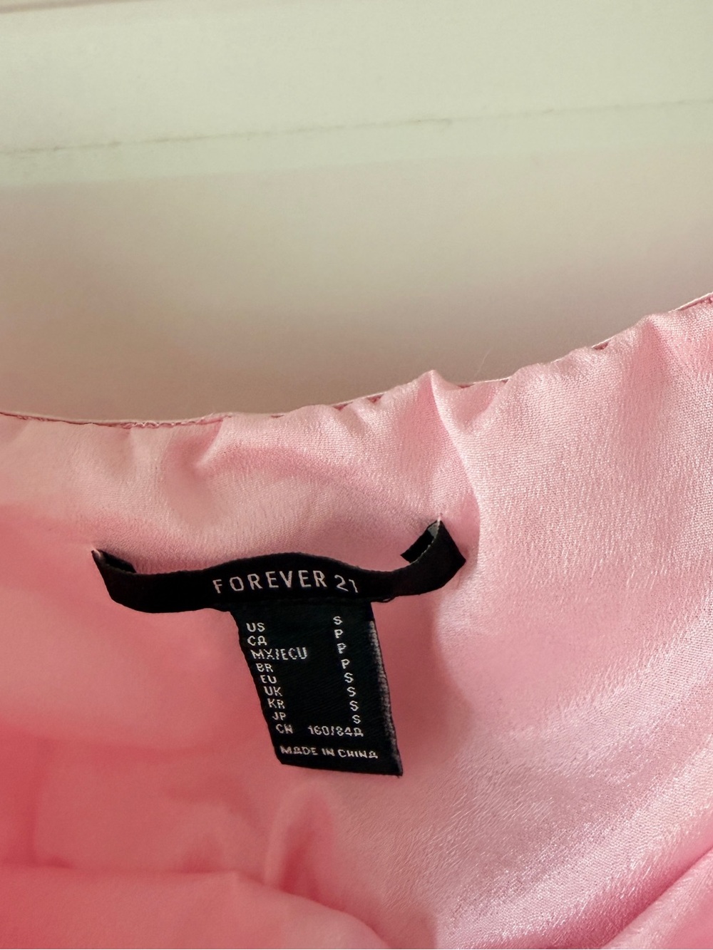 Forever 21 Light Pink Tier Dress - Picture 3 of 3